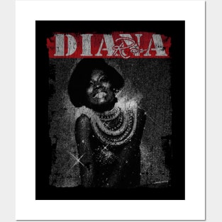 TEXTURE ART - DIANA ROSS  SMILE Posters and Art